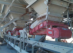 物料：礦石，建筑垃圾，固體廢棄物等